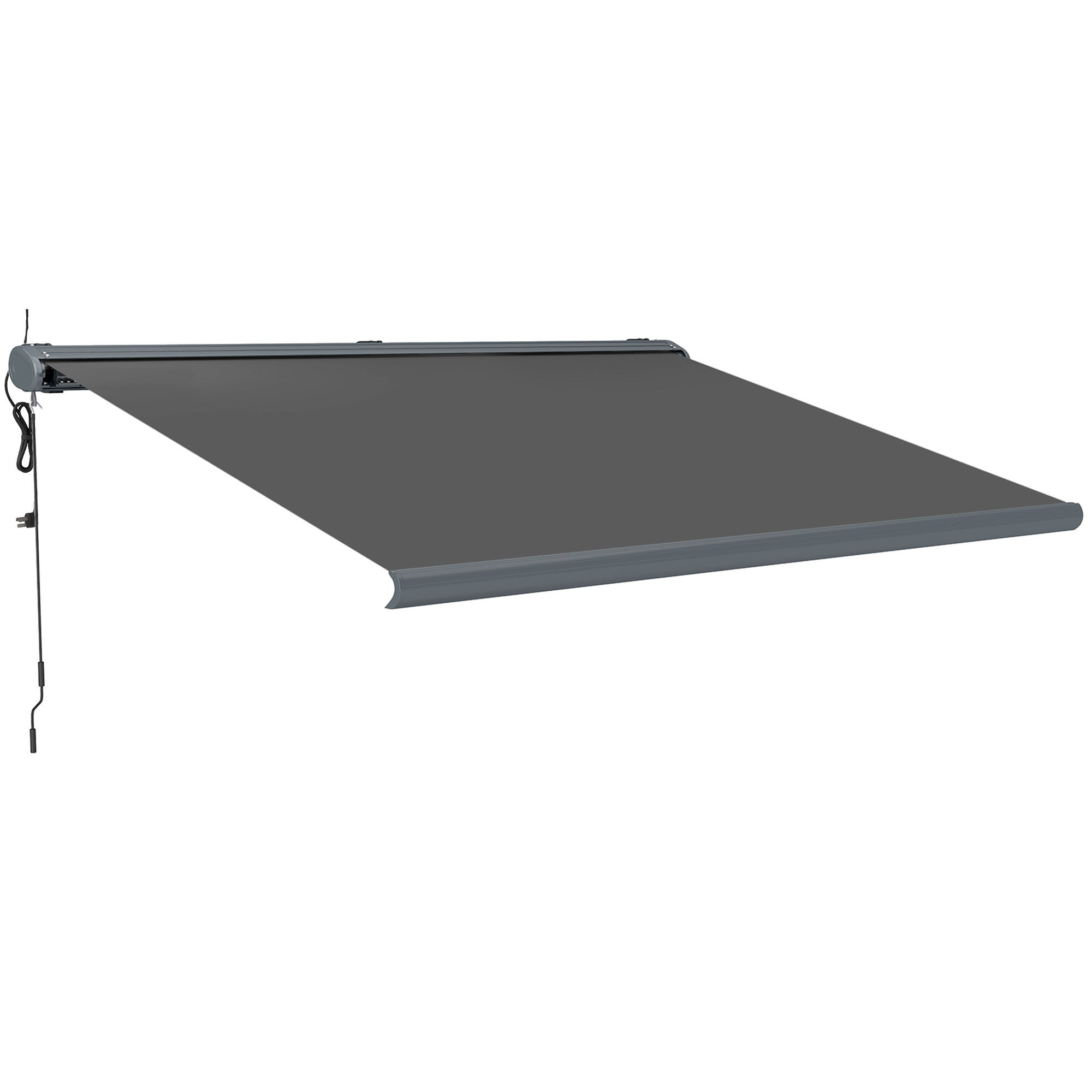 4 x 3(m) Full Cassette Electric Awning with Remote Controller, Aluminium Frame D