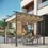 Thumbnail: Outsunny 3 x 3(m) Metal Pergola with Retractable Roof, Beige