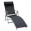 Thumbnail: Sun Lounger Steel Frame Outdoor Folding Chaise Texteline Lounge Chair Recliner