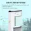 Thumbnail: HOMCOM Portable Air Cooler, Evaporative Anion Ice Cooling Fan Water Conditioner