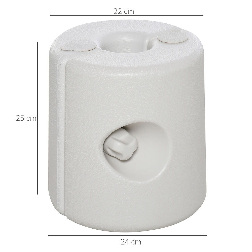 Thumbnail: 4 Pack 36 kg Gazebo Weights, Canopy Tent Weights with Rapid Clip, Gazebo Leg Wei