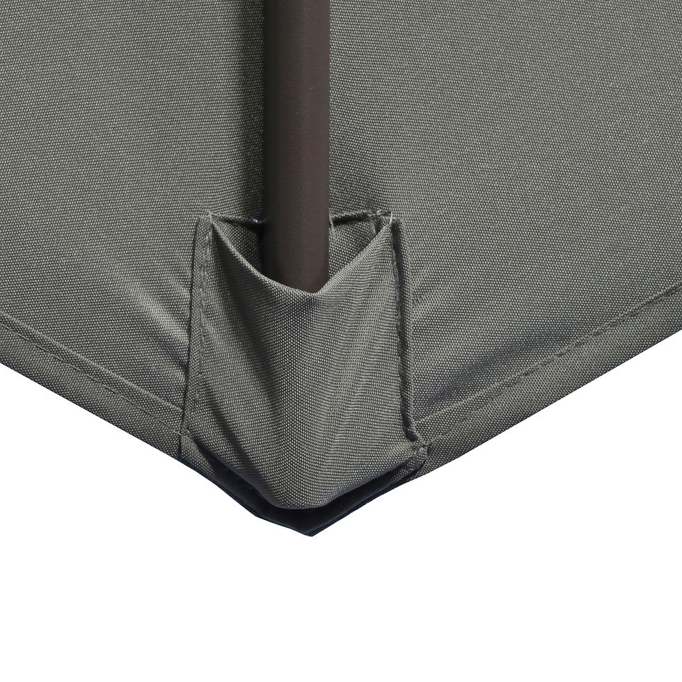 Thumbnail: 3(m) Cantilever Parasol 360° Rotation Roma Umbrella Hanging Sun Shade with Alumi