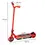 Thumbnail: Red Electric Scooter for Ages 6-14 w/ Colourful Light & Electric Brake