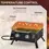 Thumbnail: Outsunny 2 Burner Gas BBQ Grill Outdoor Portable Folding Tabletop Barbecue