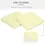 Thumbnail: Outsunny Set of 2 Garden Seat and Back Cushion Set, Replacement Cushions - Cream