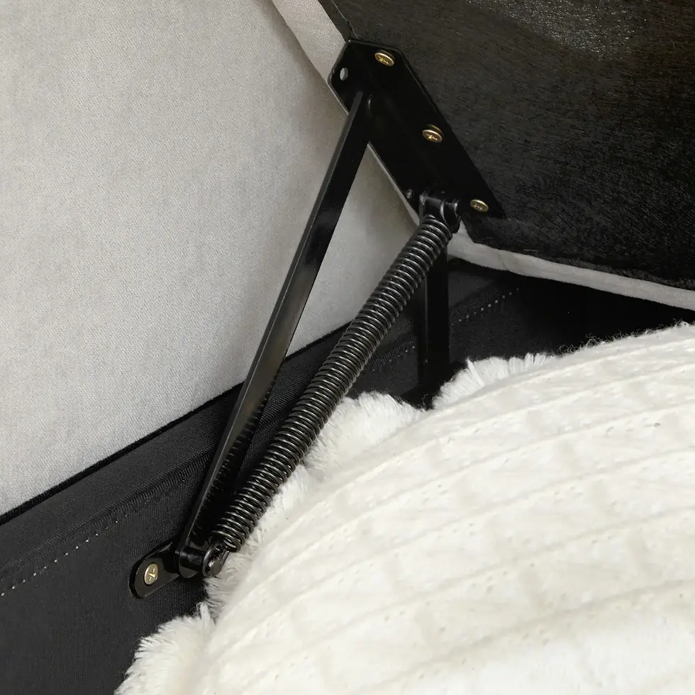 Thumbnail: L-Shaped Sofa Bed with Storage for Small Spaces: Space-saving design for apartments.