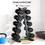 Thumbnail: SPORTNOW Five-Tier Dumbbell Storage Rack, for Home Gym Exercise - Black