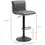 Thumbnail: HOMCOM Metal Bar Stools: Industrial Style Adjustable Height Swivel Barstools