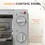 Thumbnail: HOMCOM Mini Oven, 9L Countertop Electric Grill, Toaster Oven w/ Adjustable Temp