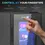 Thumbnail: Stylish black HOMCOM wine cooler integrated into a home bar setup.