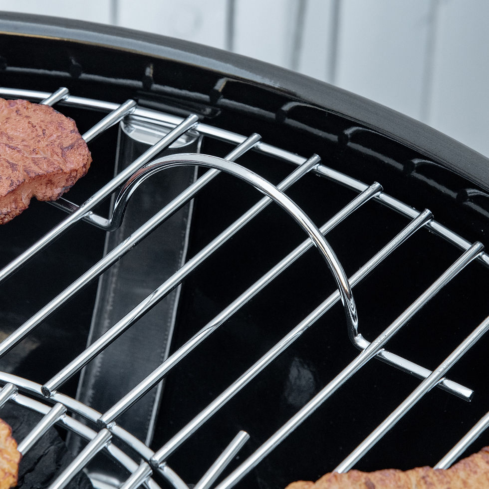 Thumbnail: Outsunny Portable Kettle Charcoal Grill - Black