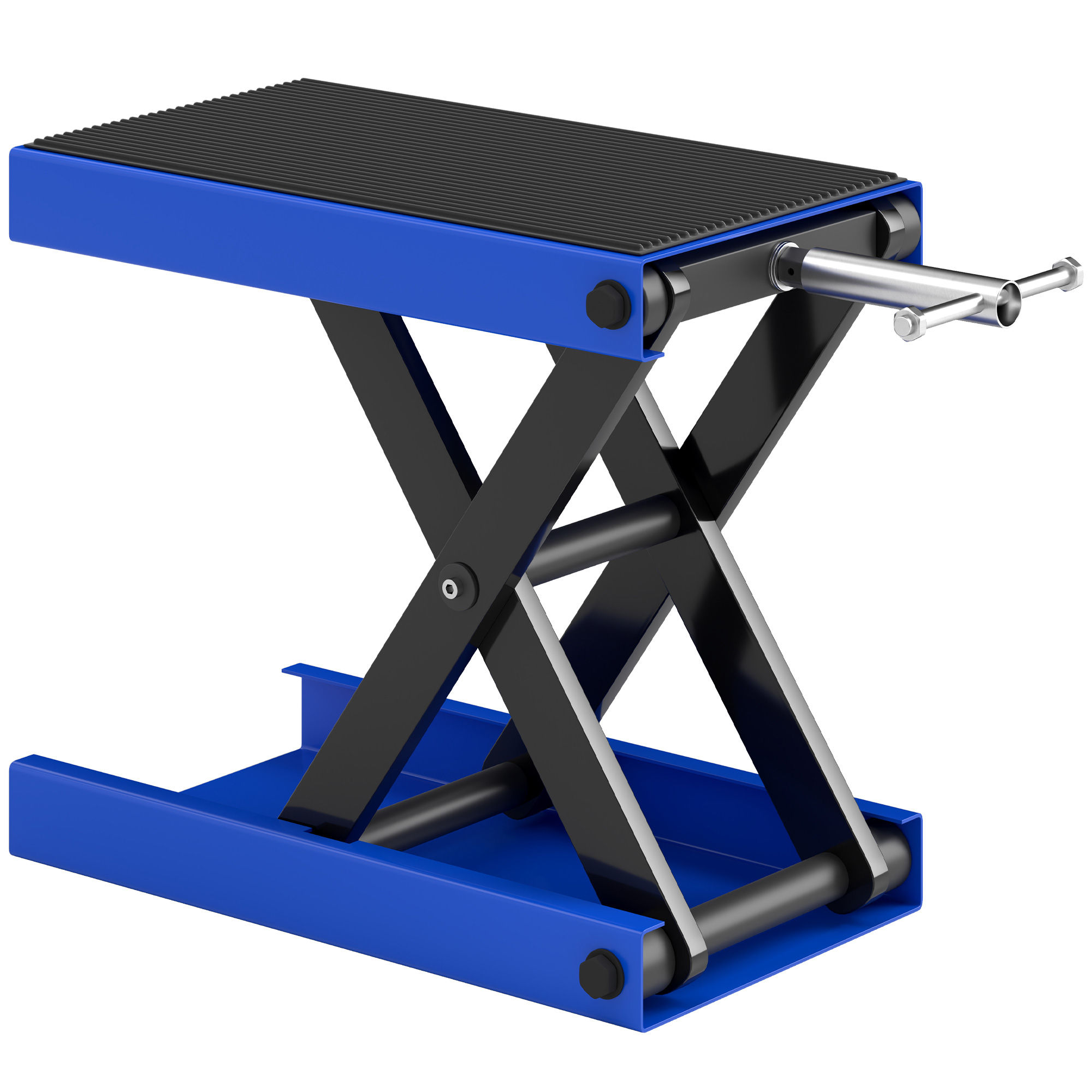500KG Motorcycle Lift Scissor Jack, Height Adjustable Motorbike Stand with Anti-