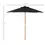 Thumbnail: Stylish Design - Outsunny Black Garden Umbrella