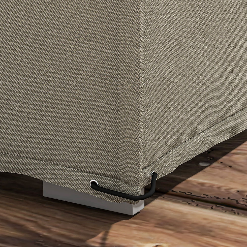 Thumbnail: 155 x 222cm Waterproof Furniture Cover - Grey