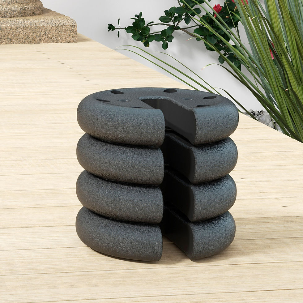 Thumbnail: Pop up Canopy Tent Weights Set of 4 PCs, Leg Weights for Marquee Party Tent Outd