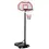 Thumbnail: HOMCOM Portable Basketball Hoop Stand Freestanding Sports System Adjustable Size