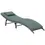 Thumbnail: Folding Rattan Sun Lounger with Cushion & Pillow - Mixed Grey Outdoor Chair