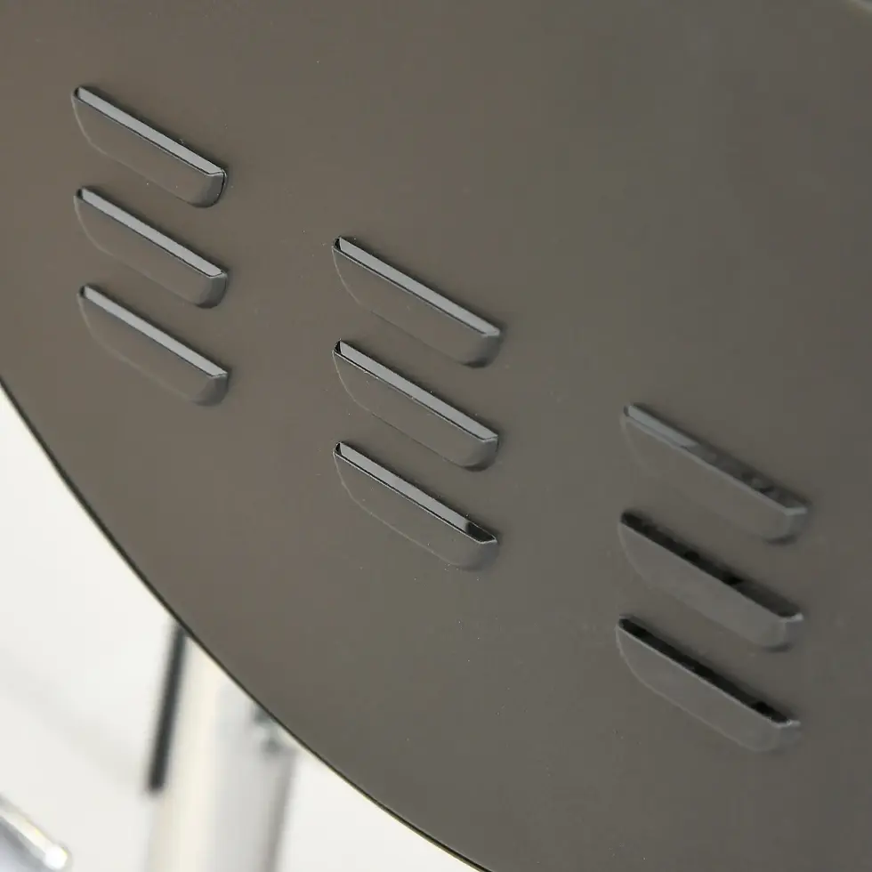 Thumbnail: Outsunny Charcoal Barbecue Grill BBQ Trolley with Double Grill, Side Table