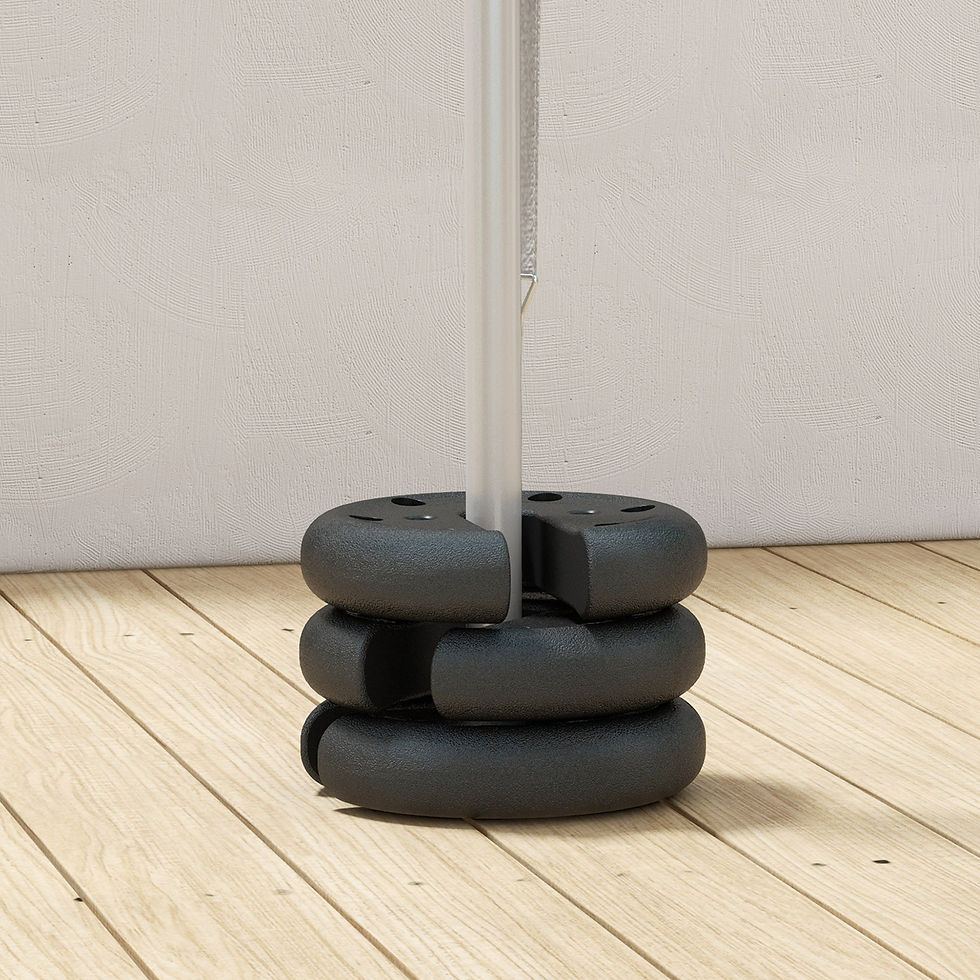 Thumbnail: Pop up Canopy Tent Weights Set of 4 PCs, Leg Weights for Marquee Party Tent Outd