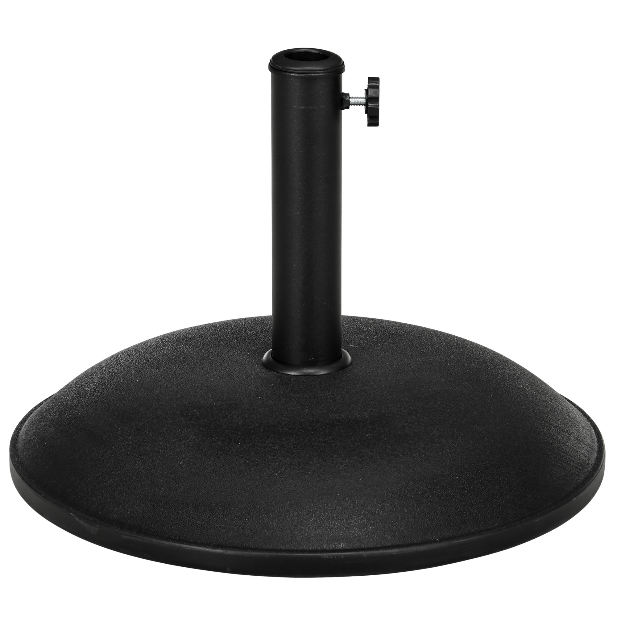 Heavy Duty Cement Parasol Base 20kg Round Patio Umbrella Stand Garden Outdoor Sh