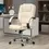 Thumbnail: Vinsetto Office Chair, PU Leather Desk Chair with 13cm Soft Padded Seat Backrest