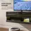 Thumbnail: Black High Gloss Floating TV Unit for 65 Inch TVs with Modern Design
