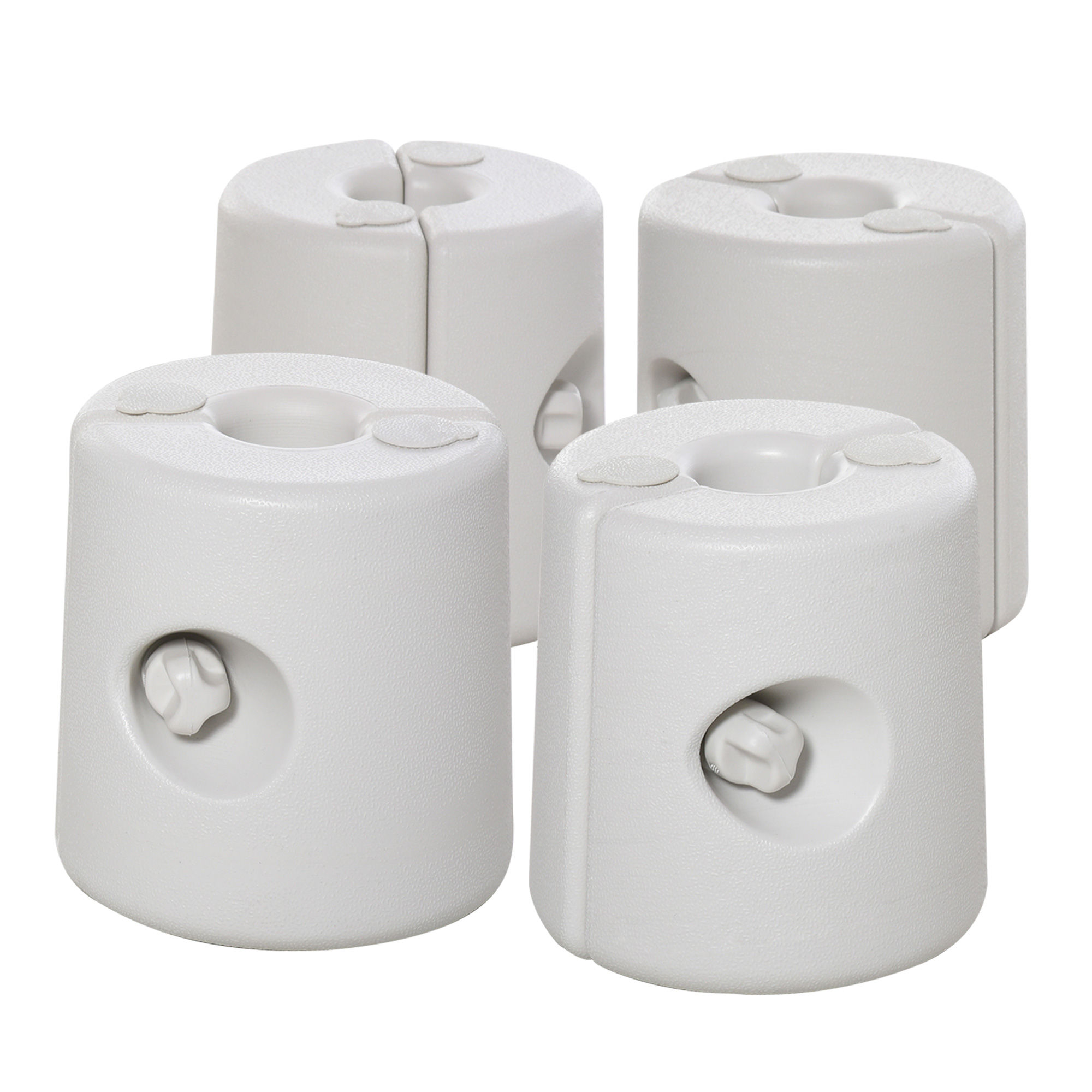 4 Pack 36 kg Gazebo Weights, Canopy Tent Weights with Rapid Clip, Gazebo Leg Wei