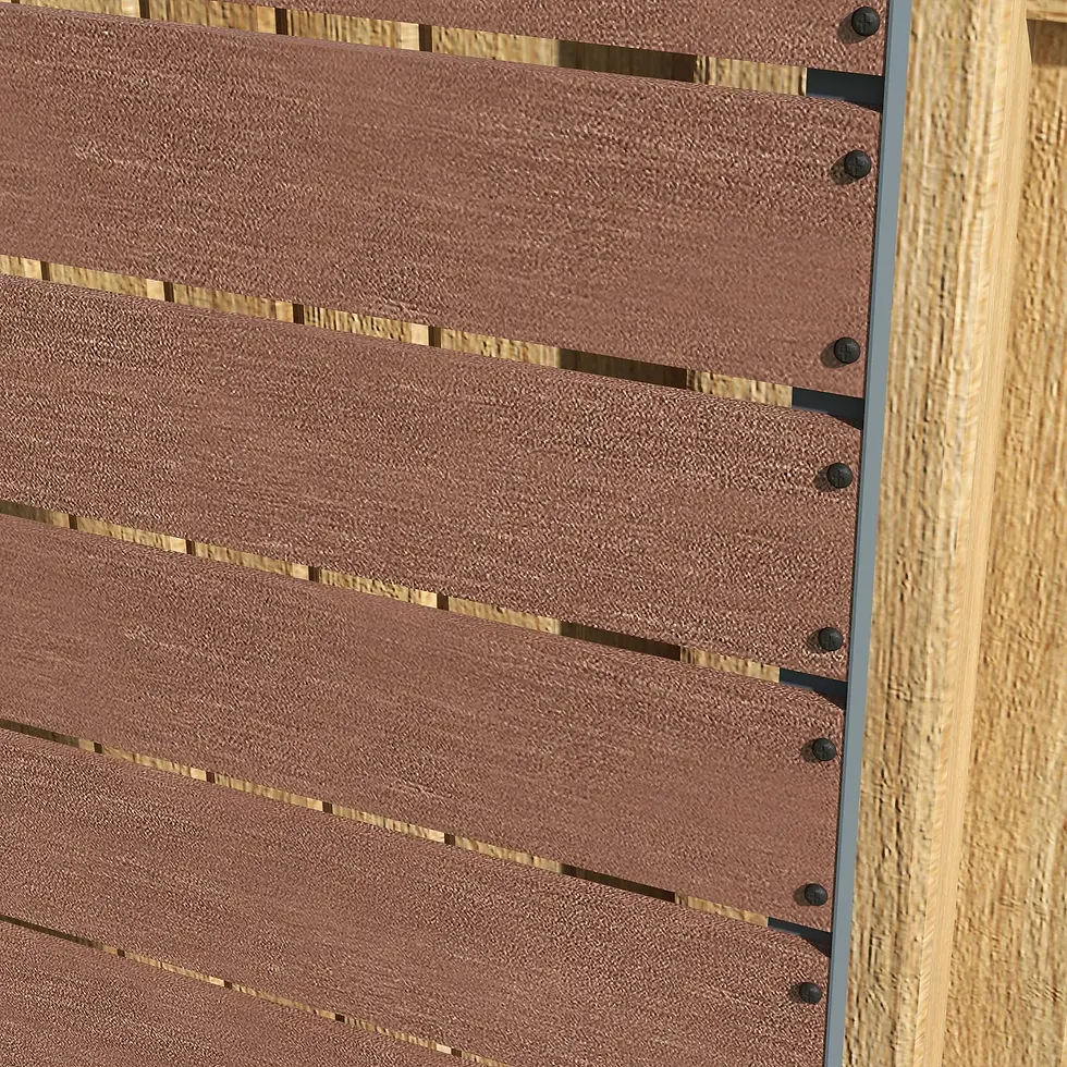 Thumbnail: Outsunny 34 x 69.5cm Garden Planter Box, with Back Trellis, Brown