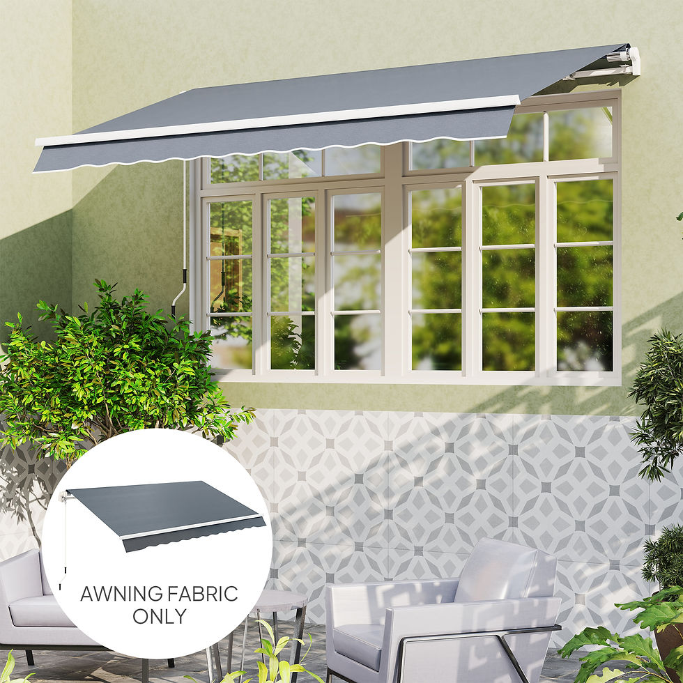Thumbnail: Awning Replacement Canopy, Water Resistant UPF 50+ Sun Shade Cover for 3 x 2.5 m
