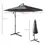 Thumbnail: Outdoor Patio Umbrella - Outsunny - Dark Grey - Cantilever - 3M