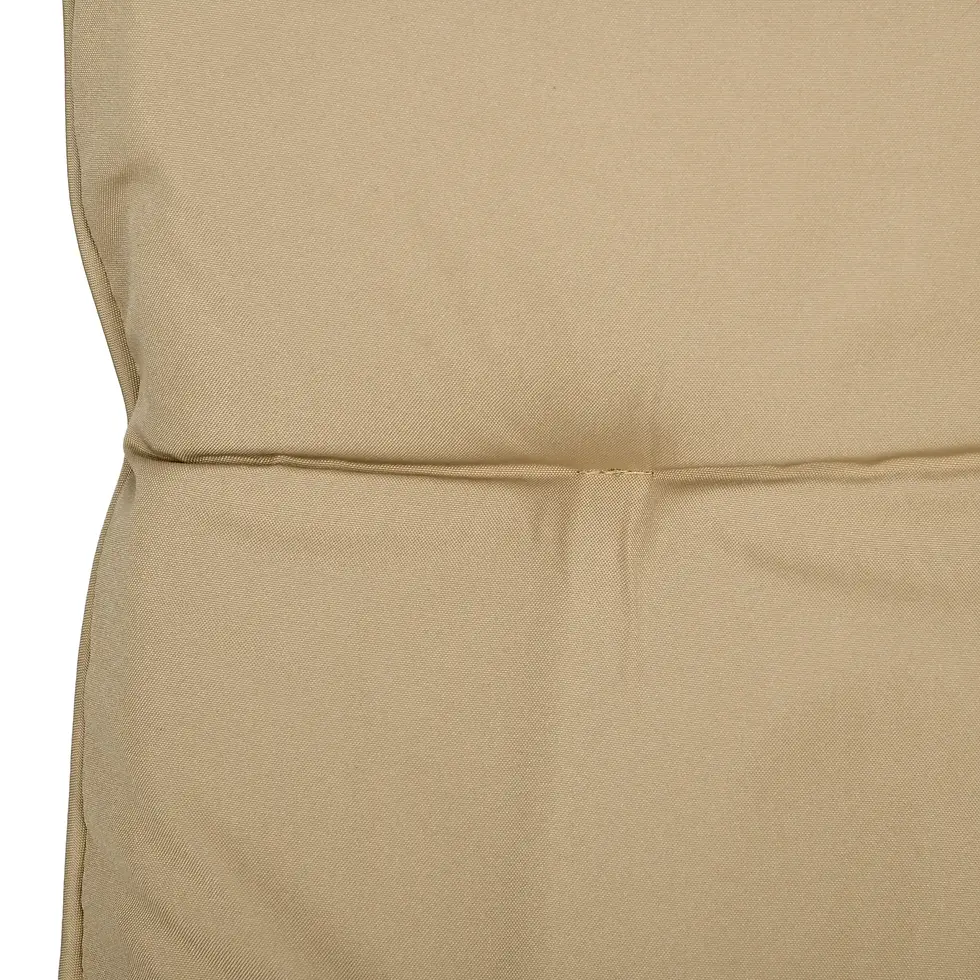 Thumbnail: Outsunny 7 Piece Garden Dining Set, Outdoor Dining Table and 6 Cushioned - Beige