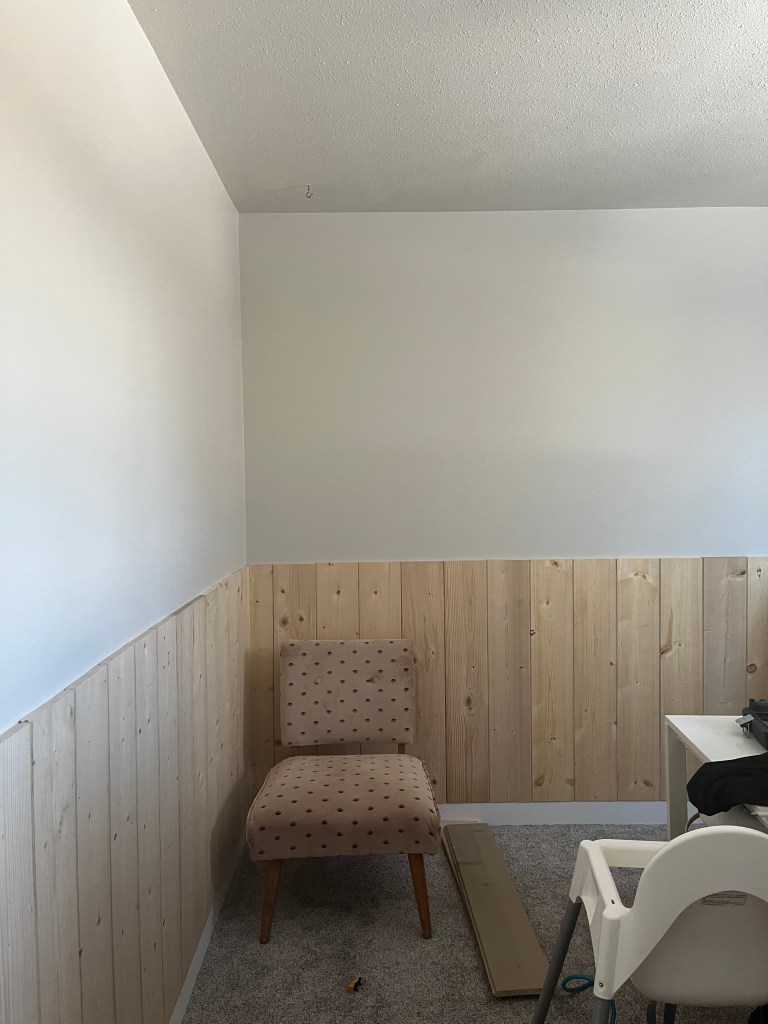 baby boy nursery renovation