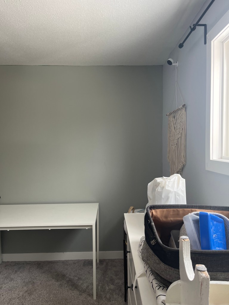 baby boy nursery renovation