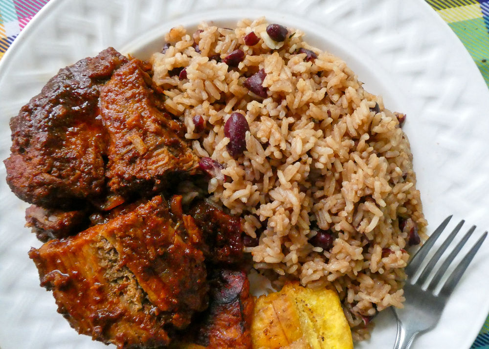 Rice Cooker Rice & Peas