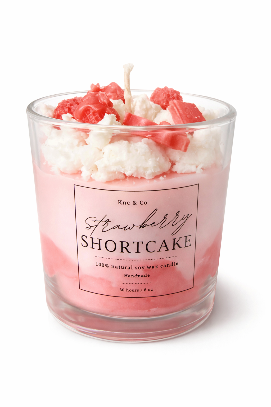 Strawberry Shortcake Soy Candle 