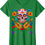 Thumbnail: Day The Dead Sugar Skull Dia De Los Muertos Men Women Costum T-Shirt
