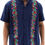 Thumbnail: Mexican Shirts for Men Traditional Men's Guayabera Dress Shirts Mens Button Up 