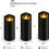 Thumbnail: 🕯️ Cozy LED Flameless Candles Set of 9 with Remote & Timer (Black)