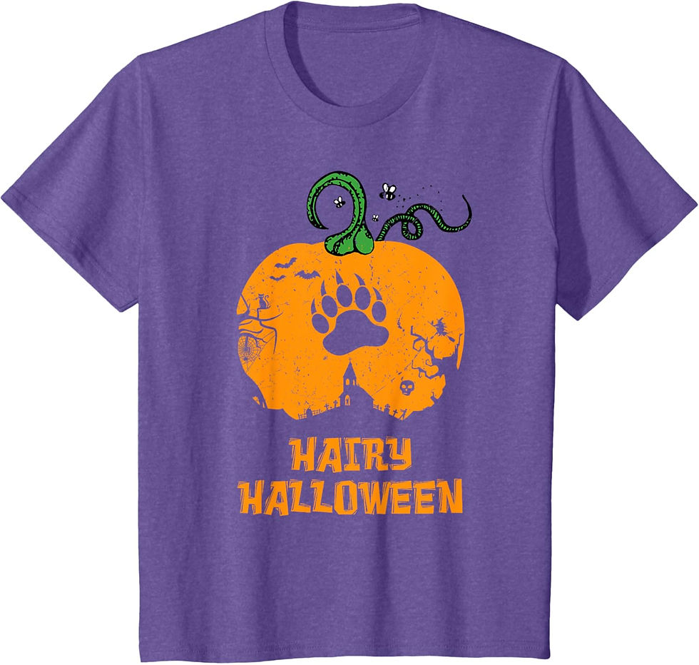 Thumbnail: 🧸 Bold Bear Halloween T-Shirt for Proud Men