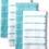 Thumbnail: KitchenAid Albany Kitchen Towel 4-Pack Set, Blue Willow/White, 16"x26"