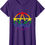 Thumbnail: 🏳️‍🌈 Gothic Pride Pentagram T-Shirt for LGBTQ+ Witches
