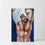 Thumbnail: 🐻 Bold Bear Canvas Print - Muscular Man Art for Living Room & Bedroom Decor