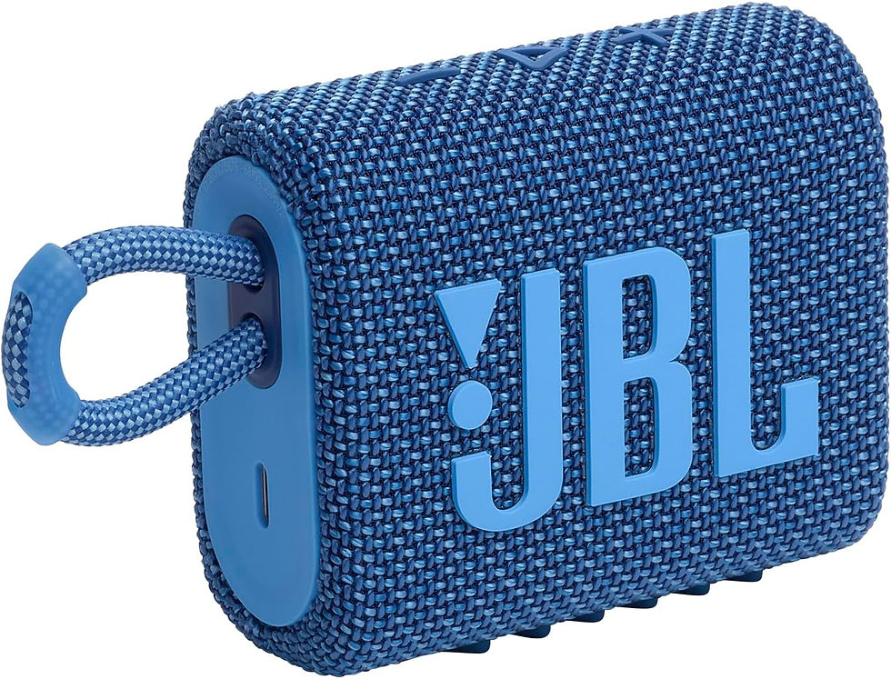Thumbnail: 🔊 JBL Go 3 Mini Bluetooth Speaker - Big Sound, Waterproof, 5hr Playtime (Blu