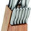 Thumbnail: FARBERWARE 15-Piece Kitchen Knife Set with High-Carbon Stainless Steel Blades, 