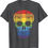 Thumbnail: 🌈 Bold Sugar Skull LGBT Pride T-Shirt for Halloween & Day of the Dead