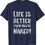 Thumbnail: 😄 Bold Nudist Humor Tee - Life's Better Naked Shirt