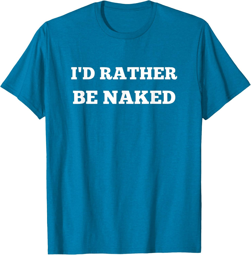 Thumbnail: 🌞 Bold Nudist T-Shirt for Free Spirits