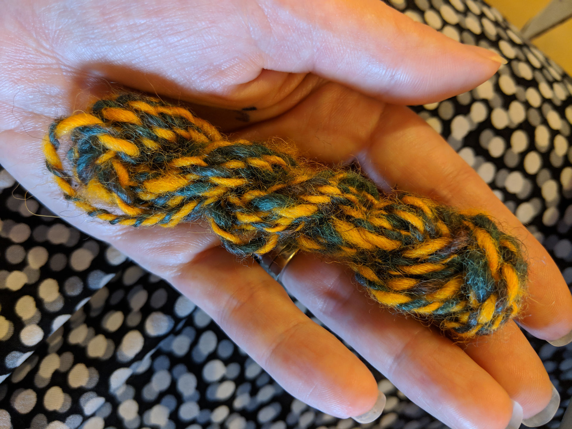 My Very First Handspun!