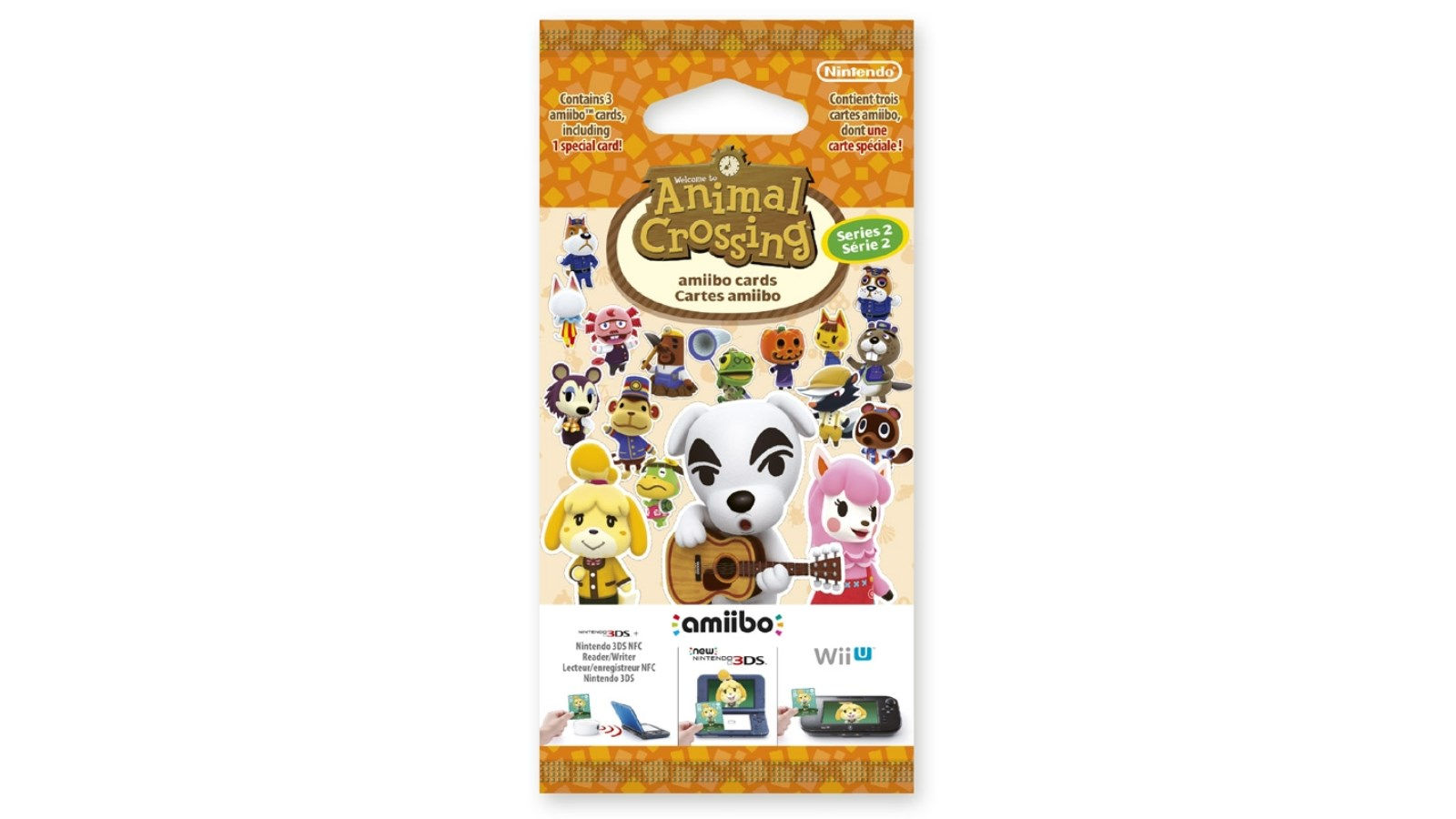Amiibo Cards 3pcs Animal Crossing 2