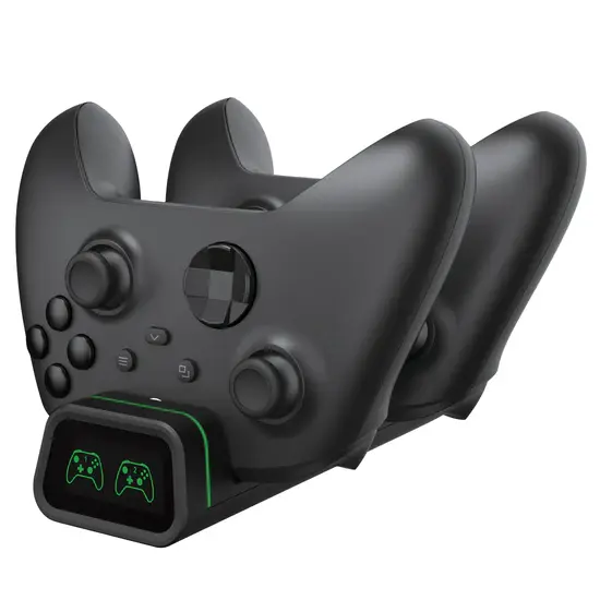 עמדת טעינה כפולה לבקרי אקסבוקס - XBOX DUAL CHARGING STATION
